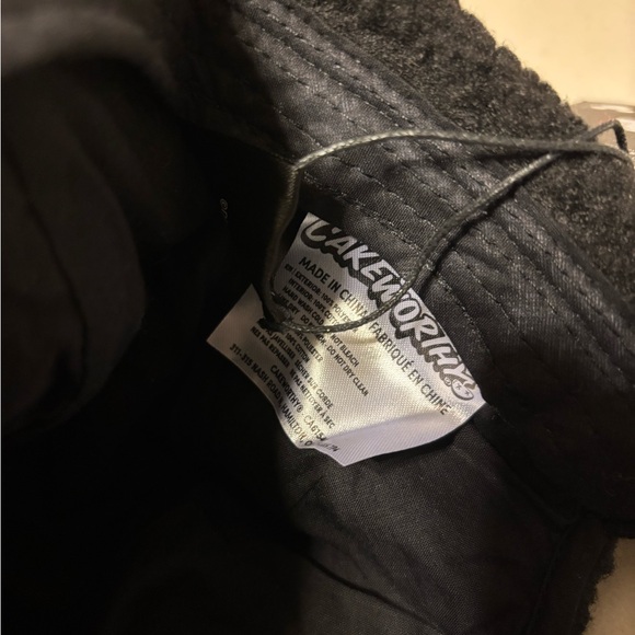 Disney Black Fleece Mickey Mouse Ears Hat. Sherpa. Cake worthy - Picture 4 of 5